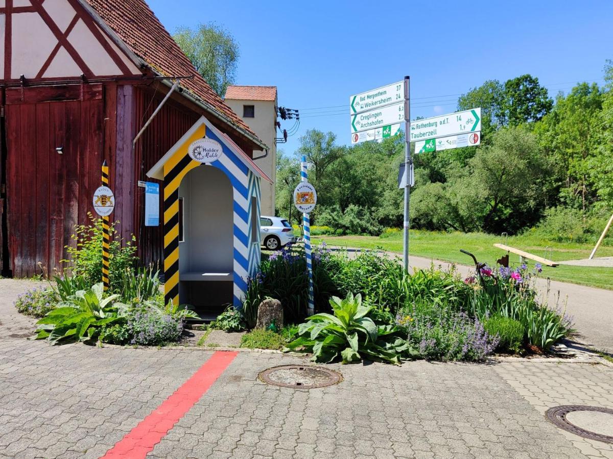 Gasthaus Holdermuehle Creglingen Zewnętrze zdjęcie