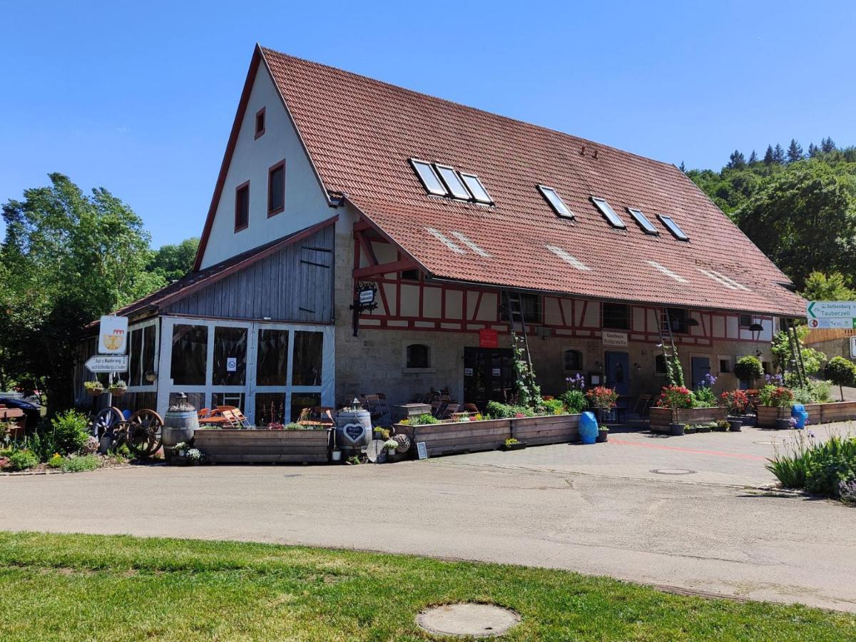 Gasthaus Holdermuehle Creglingen Zewnętrze zdjęcie